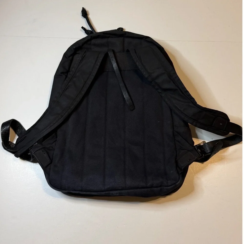 Vintage Filson Journeyman Backpack BLK Tin Cloth Canvas Laptop USA Made Bag Rare